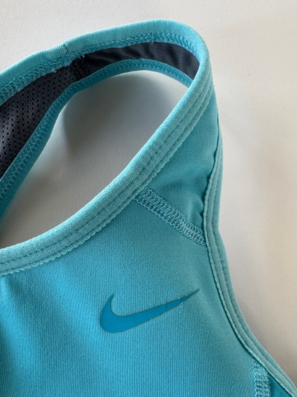 Nike Dri-Fit Blue & Gold Tank & Tennis Skirt Set - Picture 5 of 11